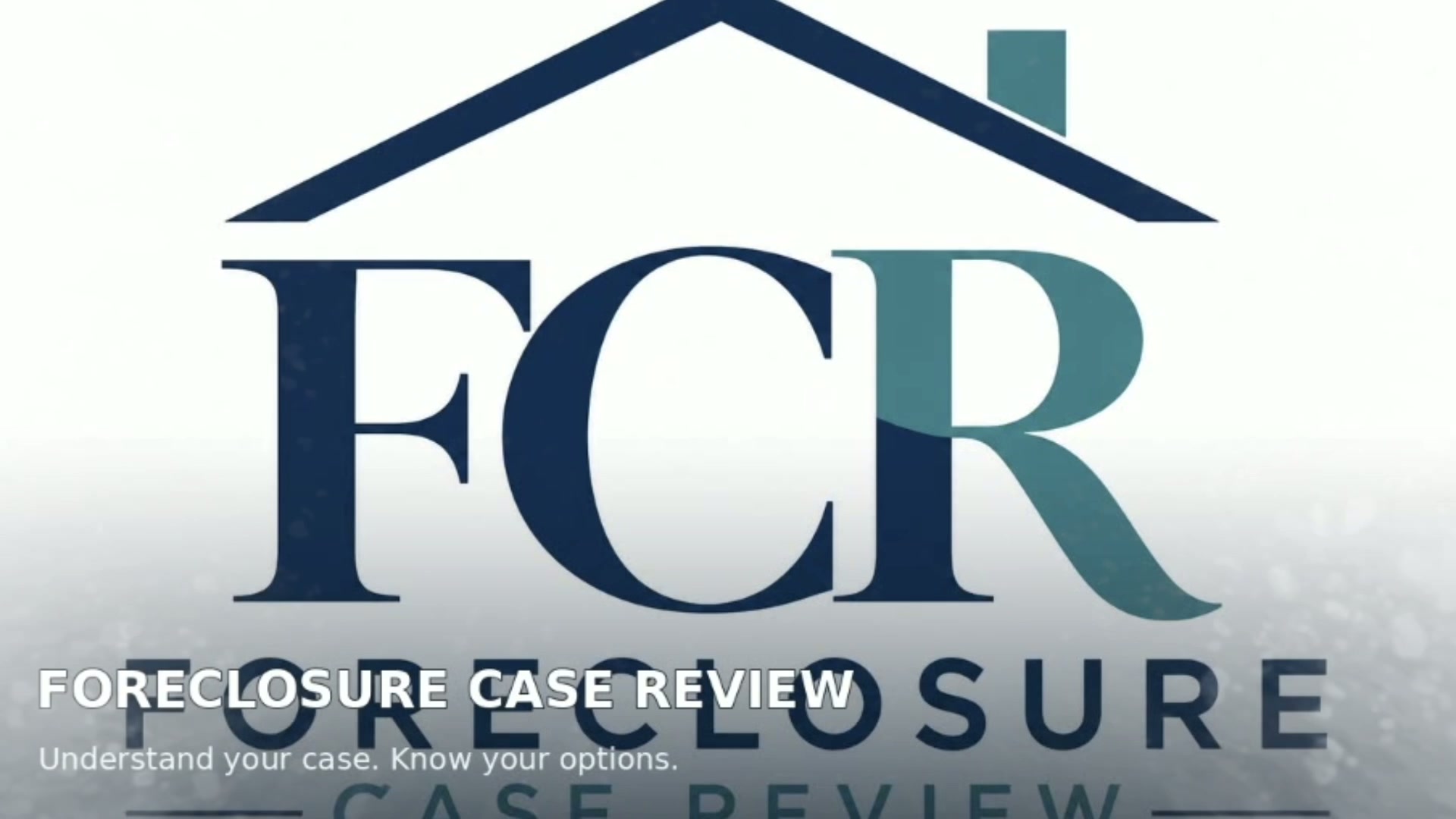 A still frame from the Foreclosure Case Review homeowner video